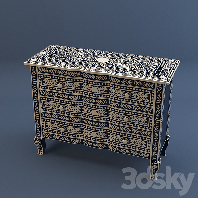 Locker ethno 3DSMax File - thumbnail 1