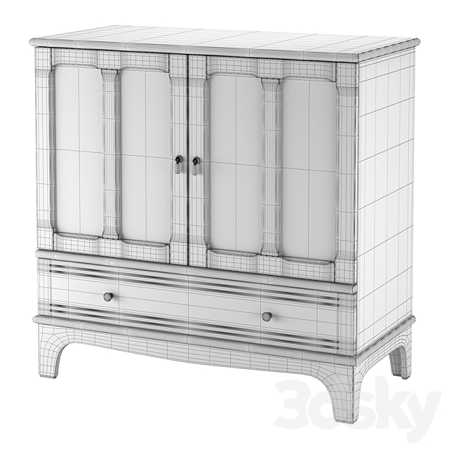 LOMMARP cabinet by IKEA 3DS Max Model - thumbnail 4