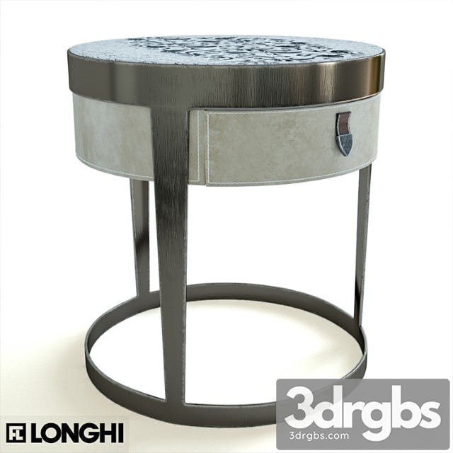 Longhi-amadeus-bed side table 2 3dsmax Download - thumbnail 1