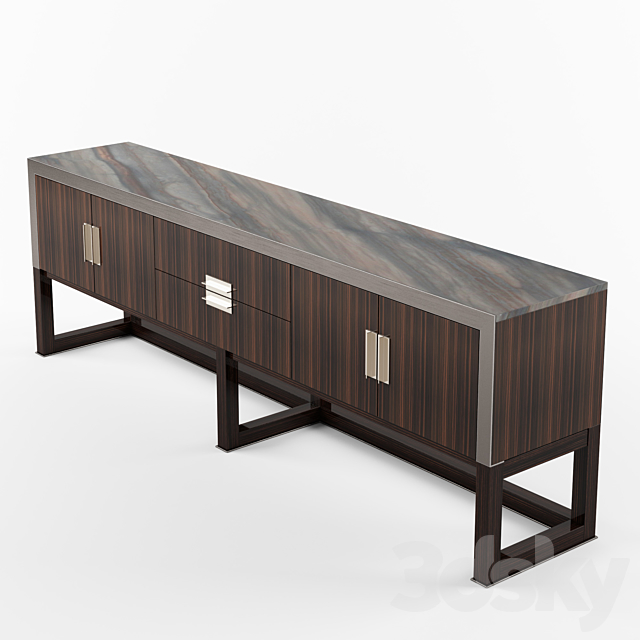 Longhi ARMAND Wooden sideboard_01 3DSMax File - thumbnail 2