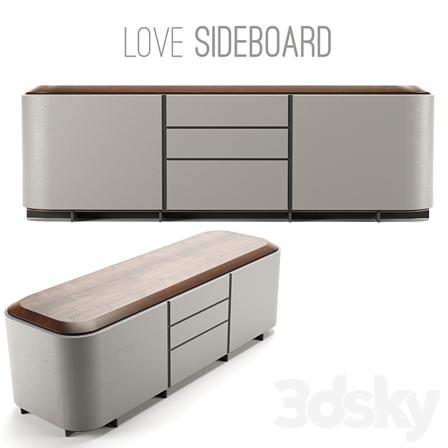 Love sideboard 3DSMax File - thumbnail 1