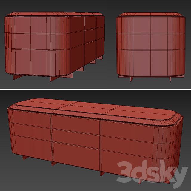 Love sideboard 3DSMax File - thumbnail 3