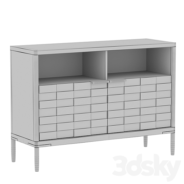 Low Shelving Textures 3DS Max Model - thumbnail 4