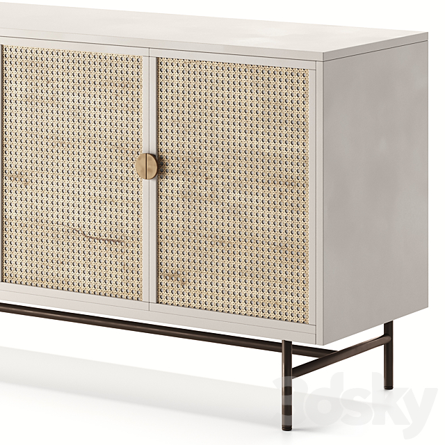 Luella Sideboard by Burke Decor 3ds Max - thumbnail 2