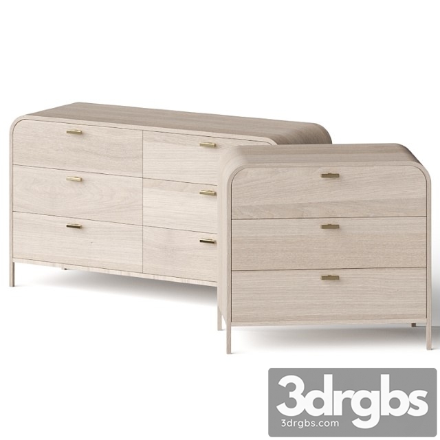 Lulu And Georgia Brooke Dresser Sideboard 3dsmax Download - thumbnail 1