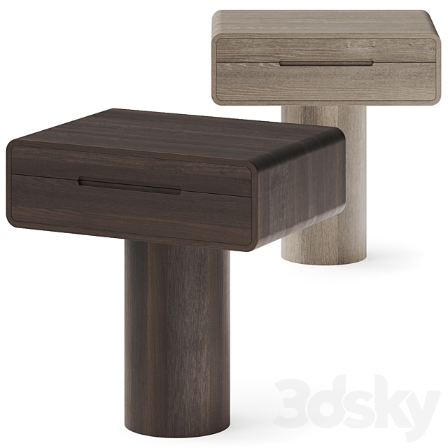 Lulu and Georgia Tierney Nightstand Bedside Table 3DSMax File - thumbnail 1