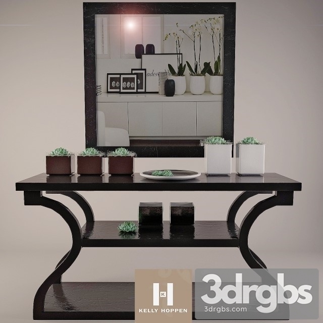 Luxury Console Table 3dsmax Download - thumbnail 1