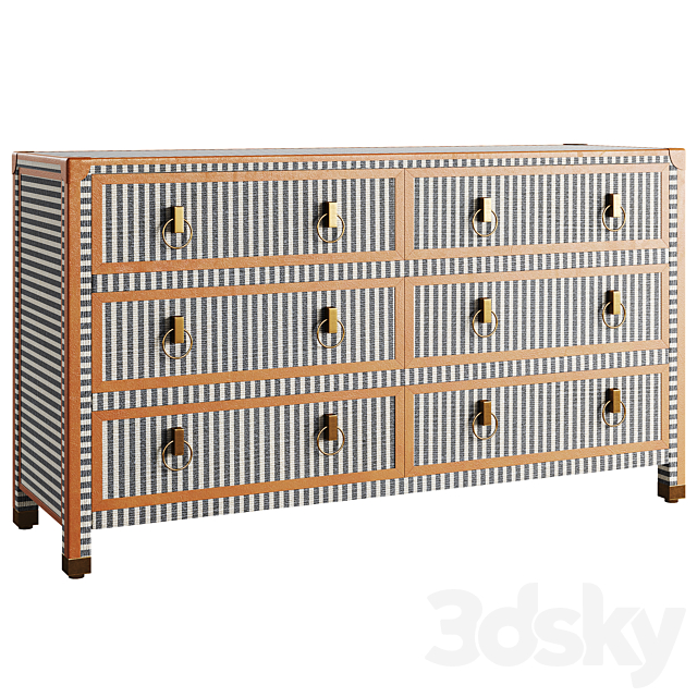 Made Goods Edward 60 Inch Dresser 3DSMax File - thumbnail 1