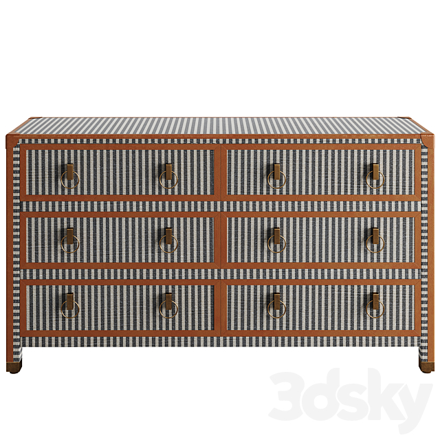 Made Goods Edward 60 Inch Dresser 3DSMax File - thumbnail 2