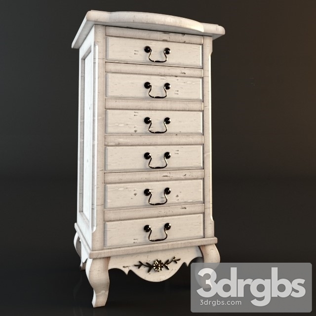 Malij Komod Drawer 3dsmax Download - thumbnail 1