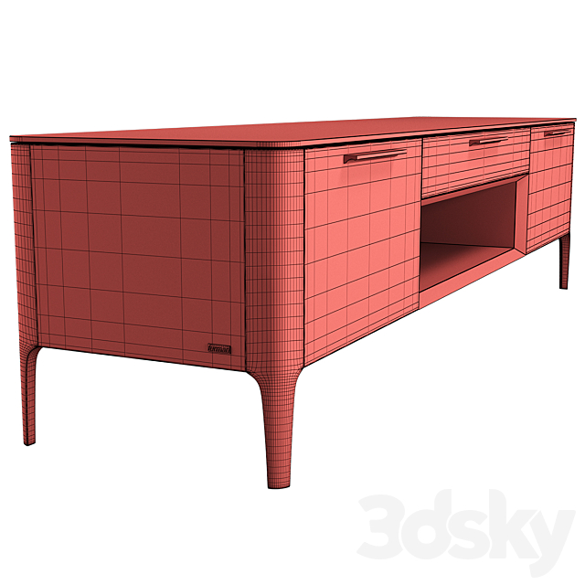 Mara Furman Chest of drawers TV 3DSMax File - thumbnail 5