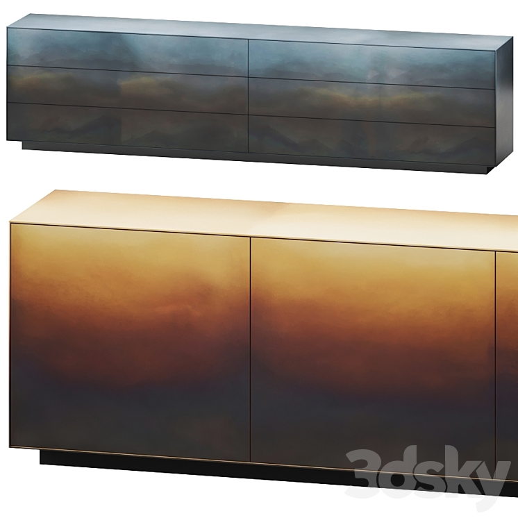 MAREA SIDEBOARD De Castelli 3DS Max - thumbnail 2