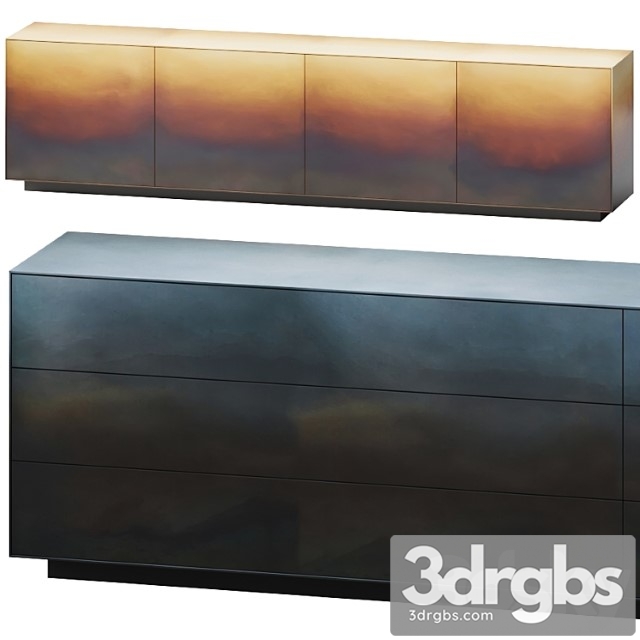 Marea Sideboard De Castelli 3dsmax Download - thumbnail 1