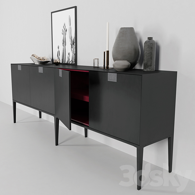 MAXALTO Alcor Sideboard 3DS Max Model - thumbnail 2