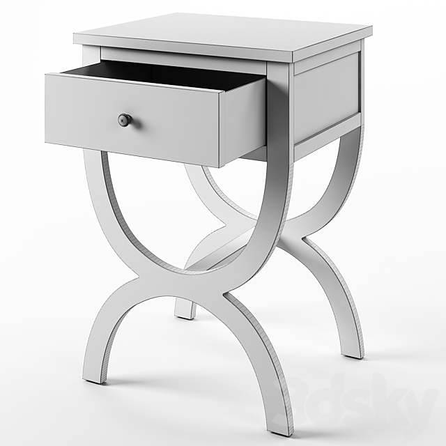 Maxine accent table 3DS Max Model - thumbnail 3