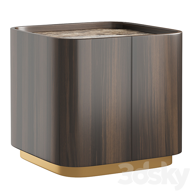 MAYFAIR BEDSIDE TABLE 3DSMax File - thumbnail 1