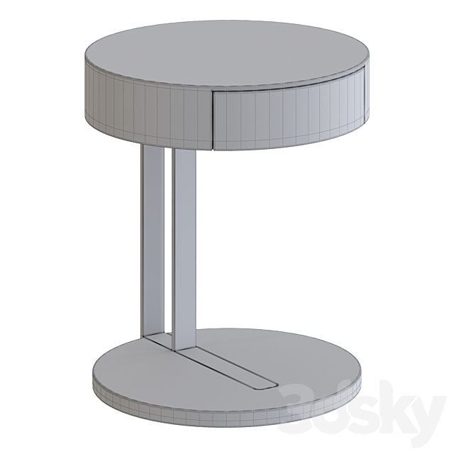 Meridiani Ralf – night table 3DS Max Model - thumbnail 2