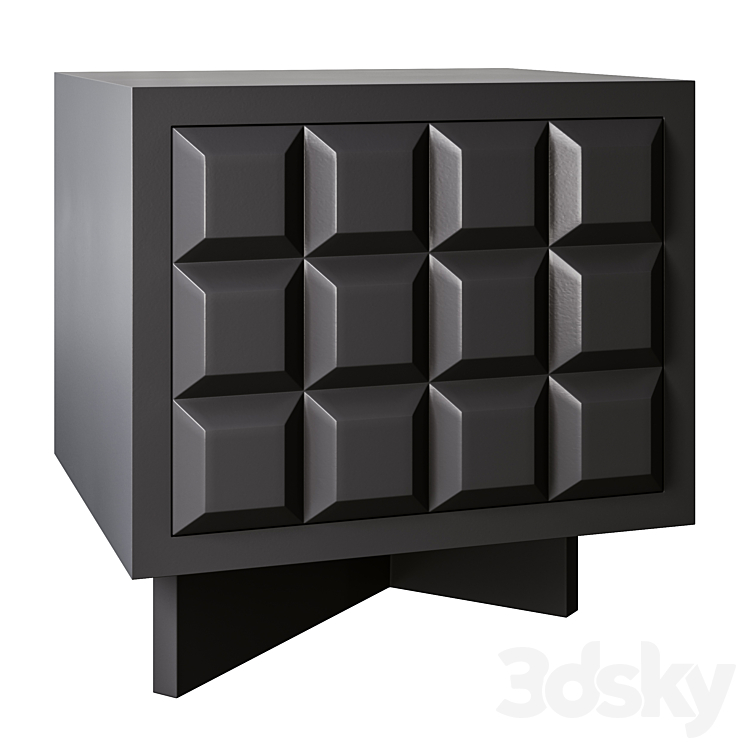 Mima bedside table by Corner Design 3DS Max Model - thumbnail 1