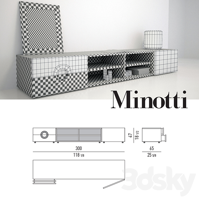 Minotti Archipenko Unit 3DSMax File - thumbnail 3