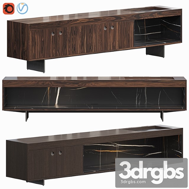 Minotti boteco horizontal sideboard - thumbnail 1