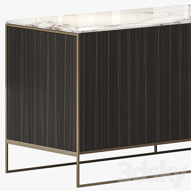 MINOTTI CALDER BRONZE LIVING HORIZZONTAL SIDEBOARD 3DSMax File - thumbnail 5