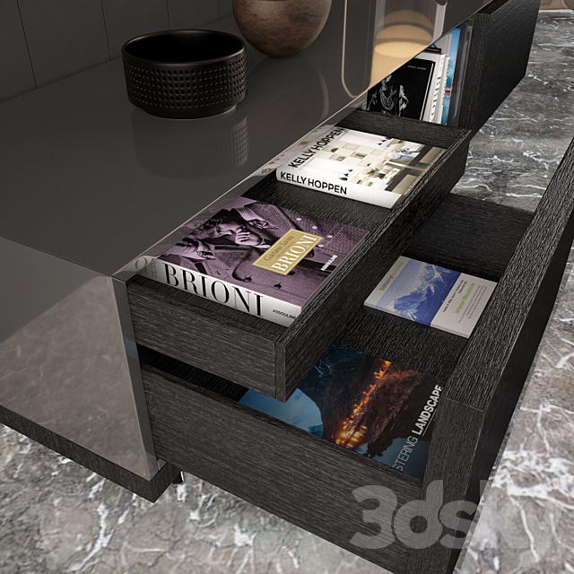 Minotti Connors 252×70 mm 3DSMax File - thumbnail 2