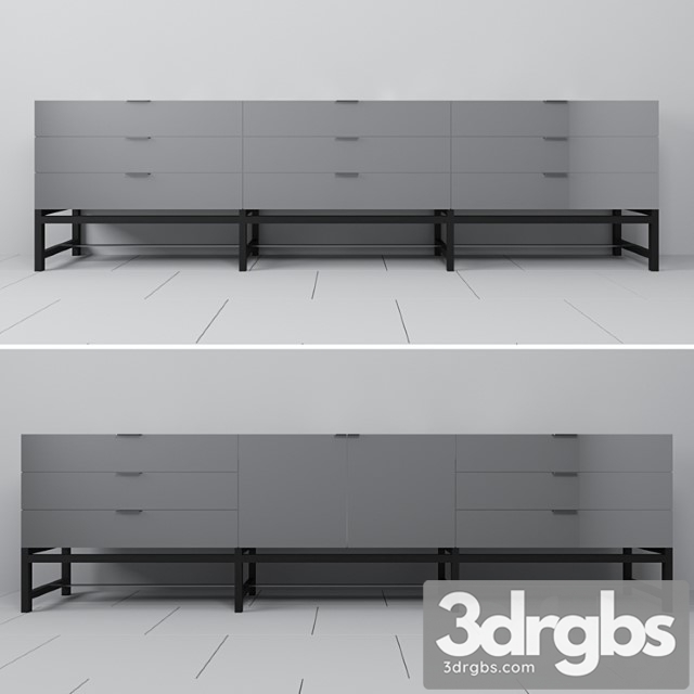 Minotti. harvey horizontal sideboard - thumbnail 1