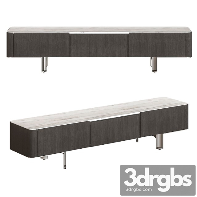 Minotti lou sideboard 2 3dsmax Download - thumbnail 1