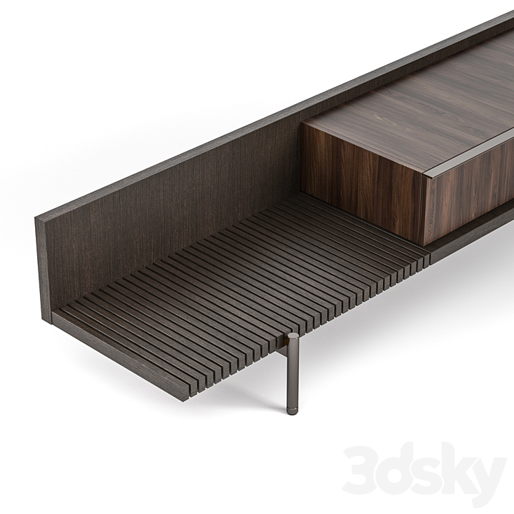 Minotti Superquadra 3DS Max Model - thumbnail 2