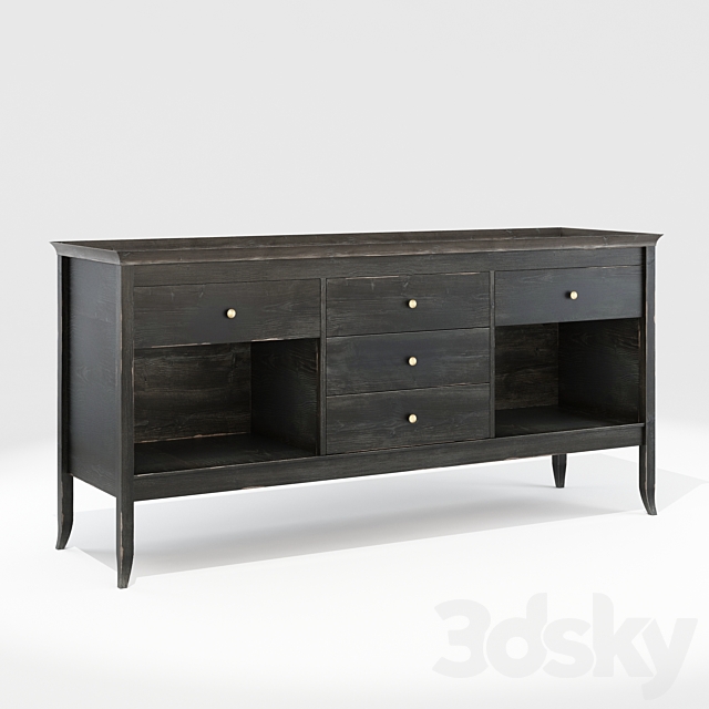 mis en demeure sideboard roussillon MROU4300 3DSMax File - thumbnail 1