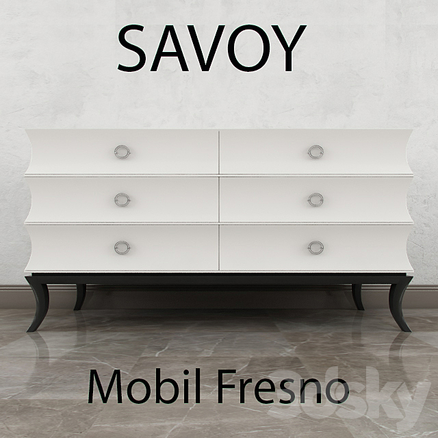 Mobil Fresno_savoy_kamod 3ds Max - thumbnail 1