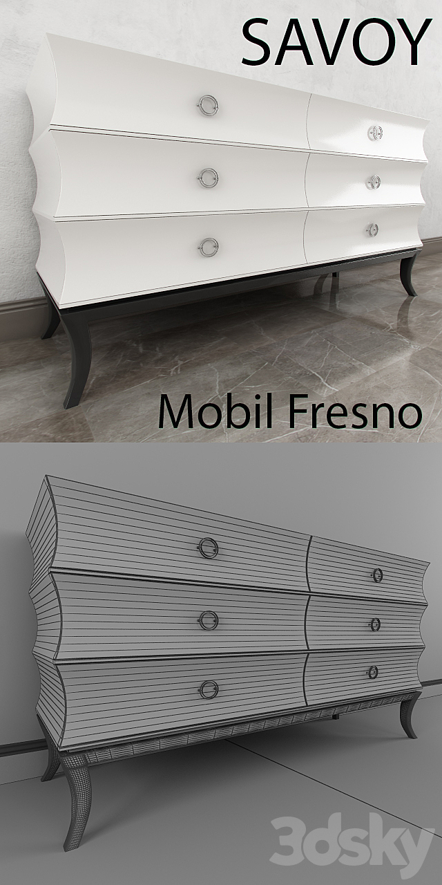 Mobil Fresno_savoy_kamod 3ds Max - thumbnail 2