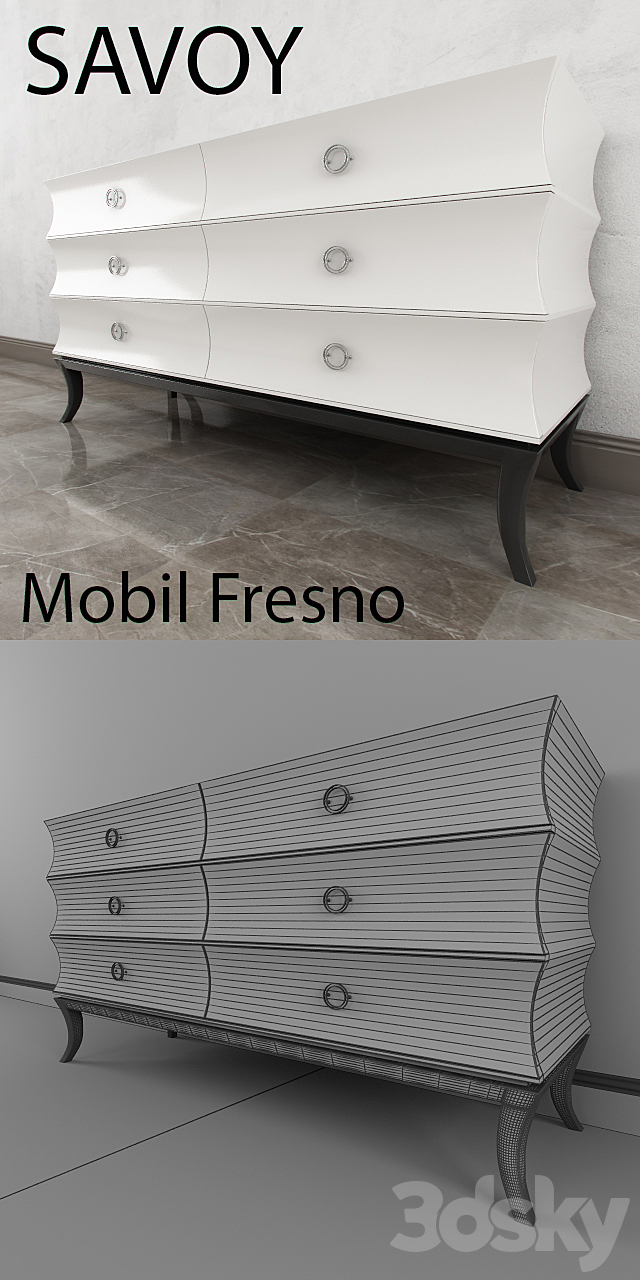 Mobil Fresno_savoy_kamod 3ds Max - thumbnail 3