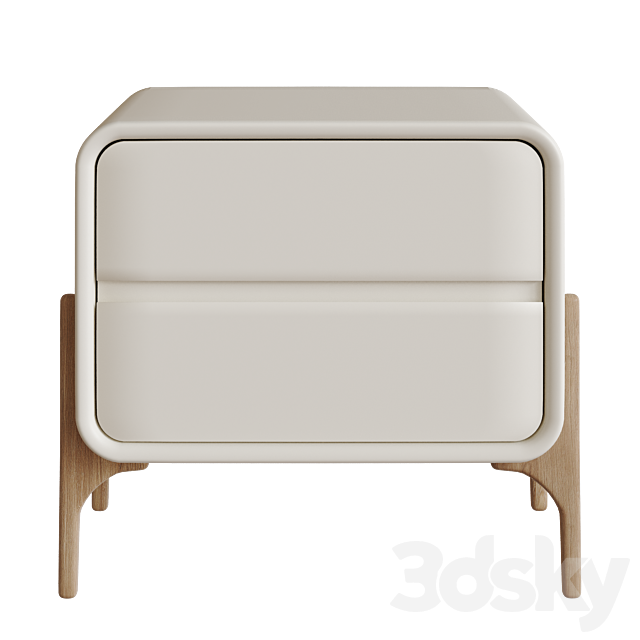 Modern Nightstand 3DSMax File - thumbnail 2