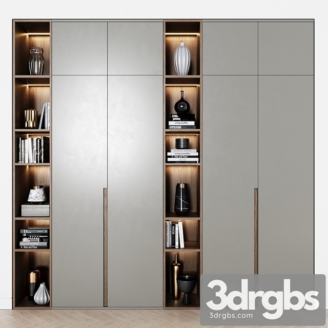 Modern Style Cabinets 38 3dsmax Download - thumbnail 1