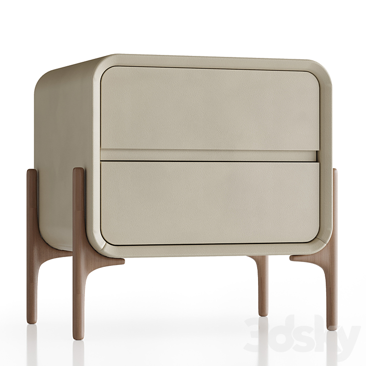 Modnodesign bedside table 3DS Max Model - thumbnail 1