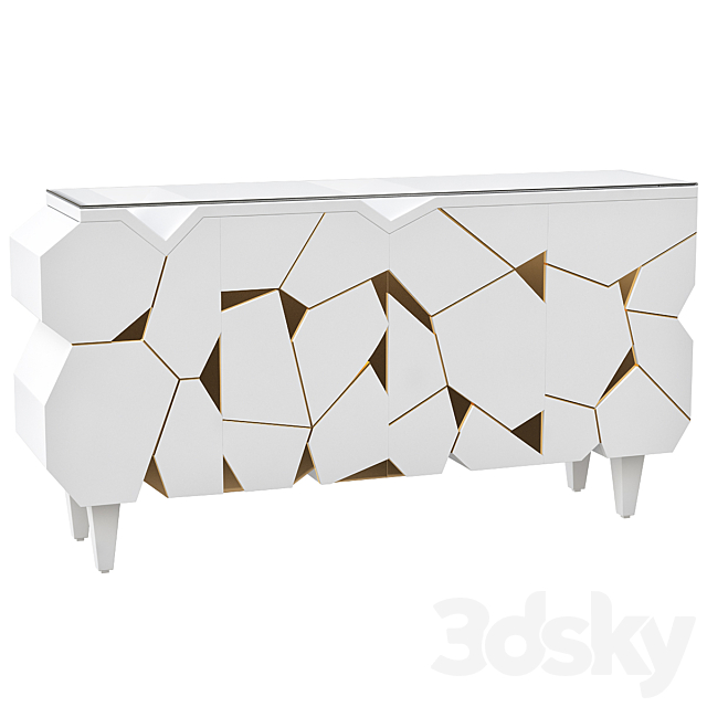 Mosaik Chest of drawers 3DSMax File - thumbnail 2