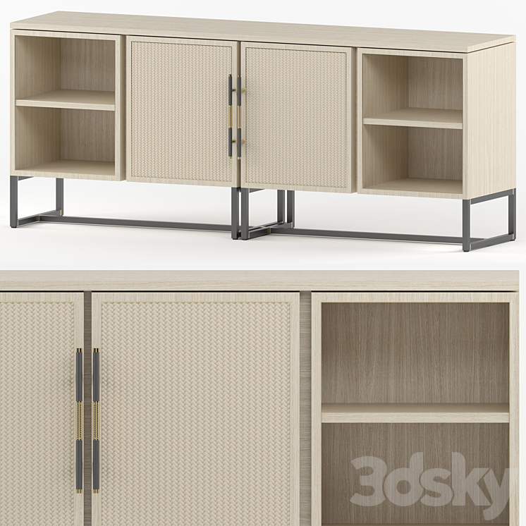 Mykonos Sideboard Frato 3DS Max - thumbnail 1