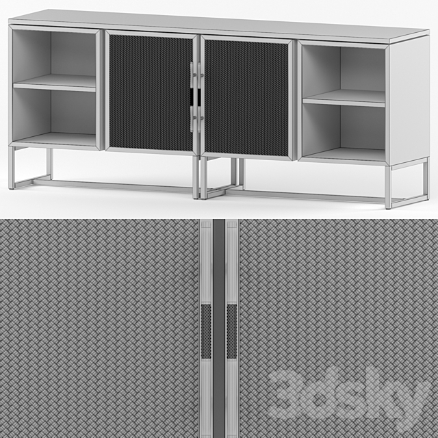 Mykonos Sideboard Frato 3DSMax File - thumbnail 5