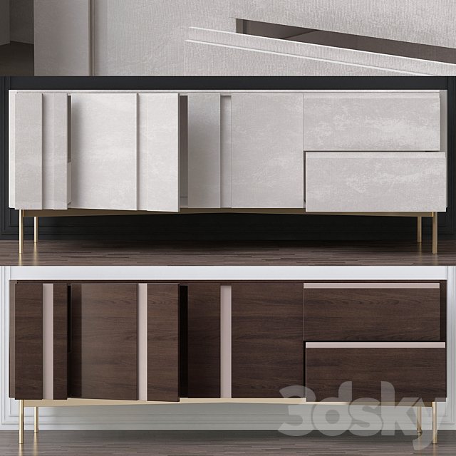 Mythos Sideboard Urban Collection By Naustro Italia 3DSMax File - thumbnail 1