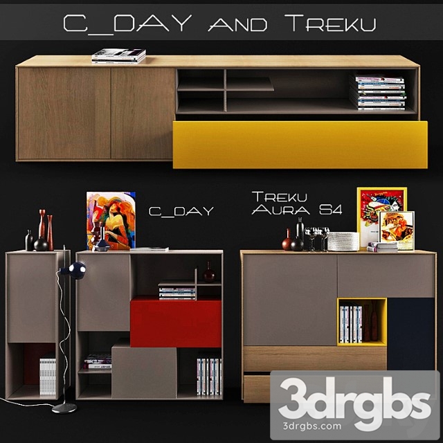 Nabor Miebieli C Day Treku 3dsmax Download - thumbnail 1