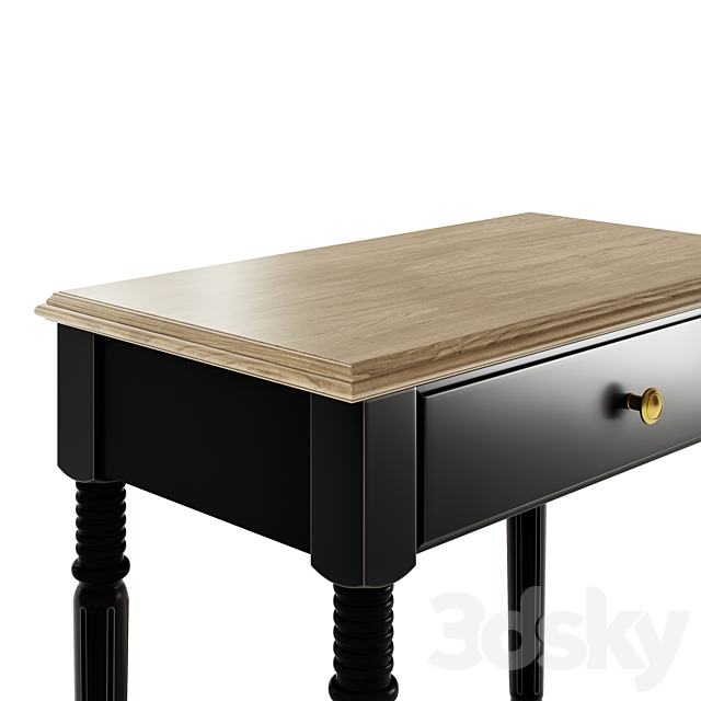 Nightstand 3DS Max Model - thumbnail 4