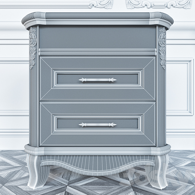 nightstand 3DSMax File - thumbnail 2