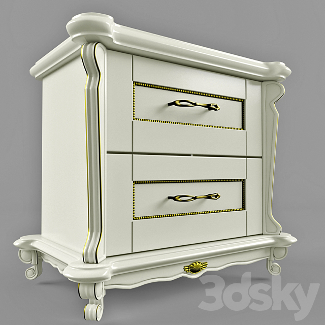 nightstand 3DSMax File - thumbnail 1