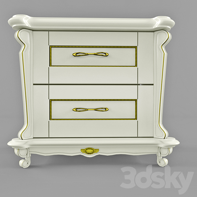 nightstand 3DSMax File - thumbnail 2