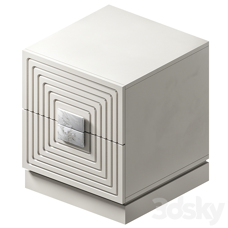 nightstand ambicioni 3DS Max Model - thumbnail 2