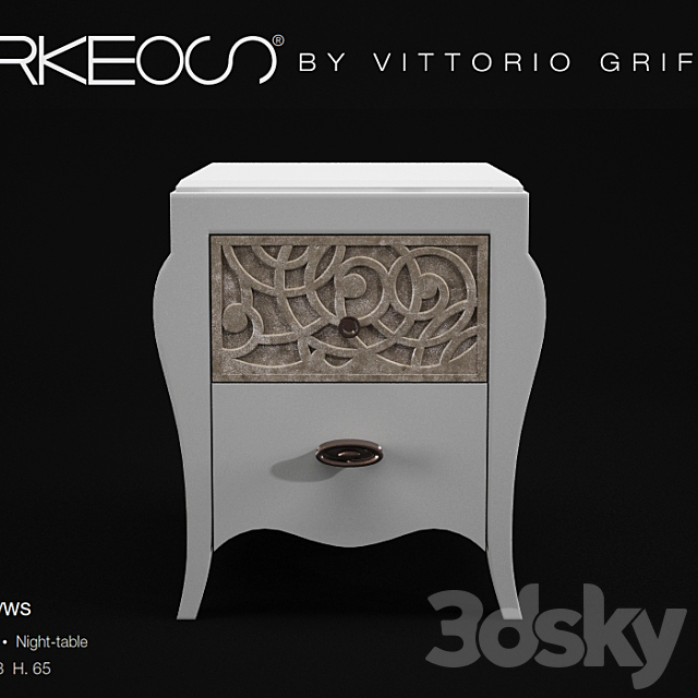 Nightstand Arkeos E320 3DSMax File - thumbnail 1