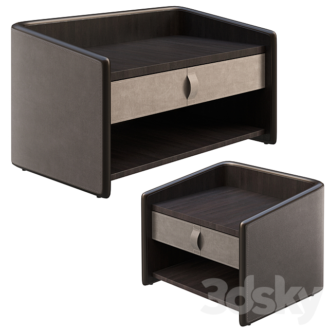 Nightstand Flou Gentleman 3DSMax File - thumbnail 1