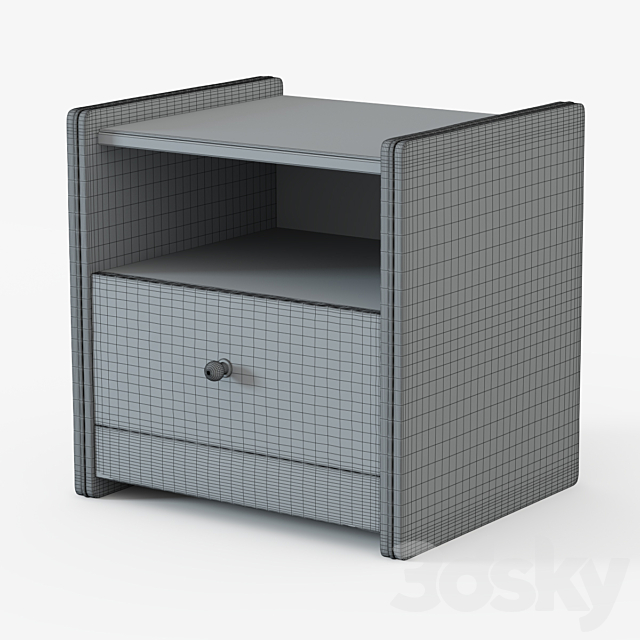 Nightstand Grace 3DS Max Model - thumbnail 3