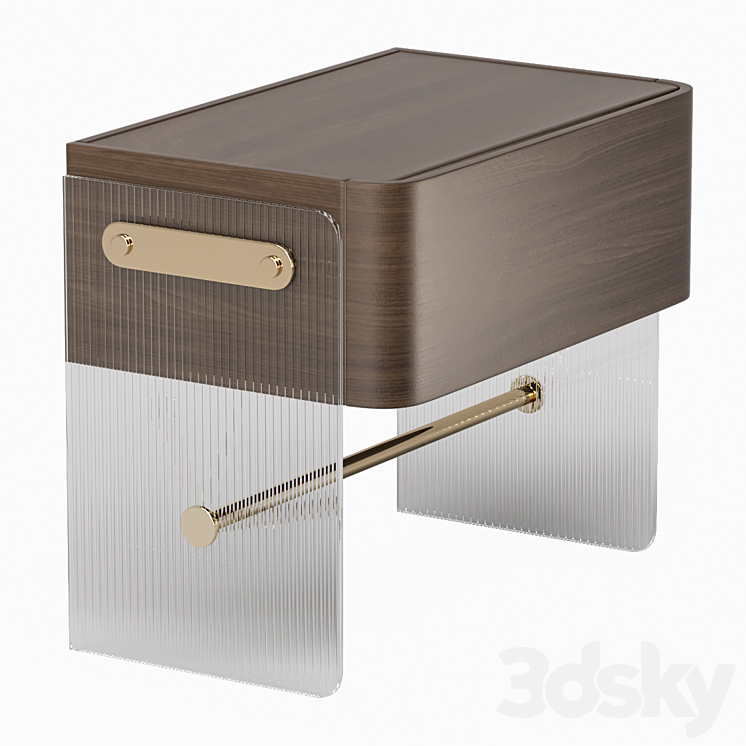 Nightstand hodge 3DS Max - thumbnail 2